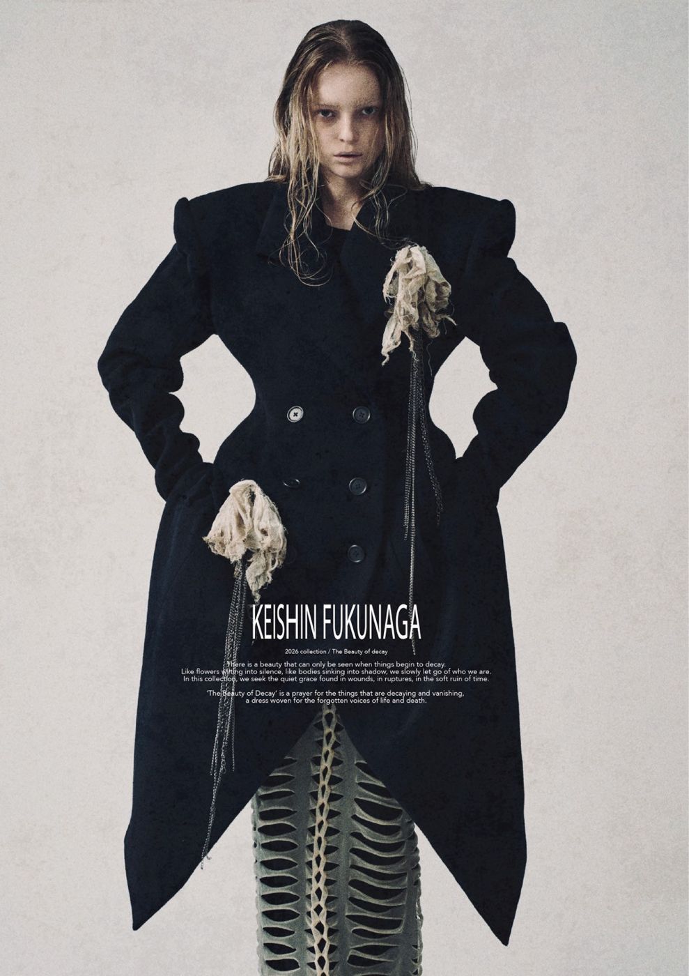 KEISHIN FUKUNAGA 2026 collection / The beauty of decay #1
